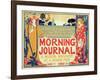 Reproduction of Poster Advertising'Morning Journal, a Modern Newspaper at a Modern Price, American-Louis John Rhead-Framed Giclee Print