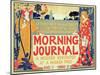 Reproduction of Poster Advertising'Morning Journal, a Modern Newspaper at a Modern Price, American-Louis John Rhead-Mounted Giclee Print