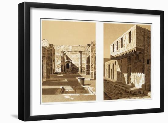 Reproduction of Some Houses-Fausto and Felice Niccolini-Framed Giclee Print