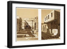 Reproduction of Some Houses-Fausto and Felice Niccolini-Framed Giclee Print