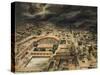 Reproduction of the Eruption of Mt Vesuvius-Fausto and Felice Niccolini-Stretched Canvas