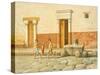 Reproduction of the Fountain of Mercury-Fausto and Felice Niccolini-Stretched Canvas