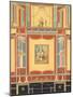 Reproduction of the Fresco Depicting the Wall of the Exedra-Fausto and Felice Niccolini-Mounted Giclee Print