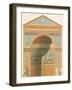 Reproduction of the Front of the House of the Second Fountain-Fausto and Felice Niccolini-Framed Giclee Print