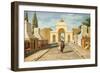 Reproduction of the Gate of Herculaneum-Fausto and Felice Niccolini-Framed Giclee Print