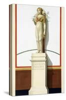 Reproduction of the Statue of Isis, from the Houses and Monuments of Pompeii-Fausto and Felice Niccolini-Stretched Canvas