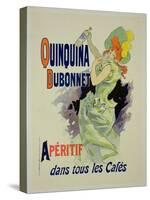 Reprodution of a Poster Advertising "Quinquina Dubonnet," 1895-Jules Chéret-Stretched Canvas
