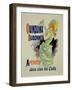 Reprodution of a Poster Advertising "Quinquina Dubonnet," 1895-Jules Chéret-Framed Giclee Print