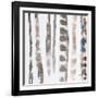 Reptile 1 Panel 1-Lora Gold-Framed Art Print