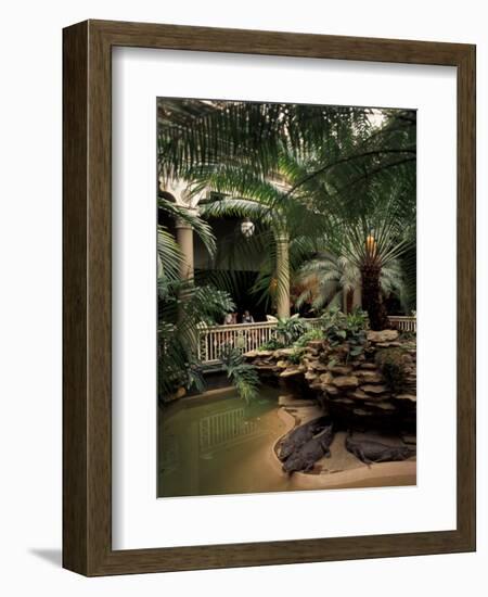 Reptile House at Forest Park, St. Louis Zoo, St. Louis, Missouri, USA-Connie Ricca-Framed Photographic Print