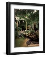 Reptile House at Forest Park, St. Louis Zoo, St. Louis, Missouri, USA-Connie Ricca-Framed Photographic Print