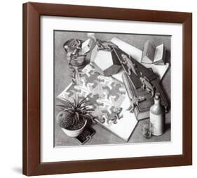 Reptiles-M^ C^ Escher-Framed Art Print