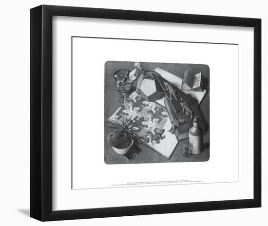 Reptiles-M^ C^ Escher-Framed Art Print