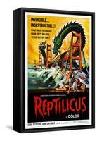 Reptilicus-null-Framed Stretched Canvas