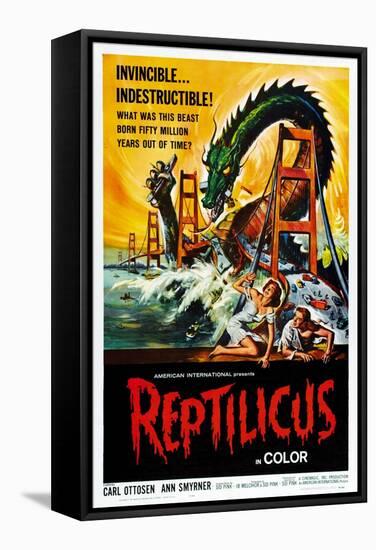 Reptilicus-null-Framed Stretched Canvas