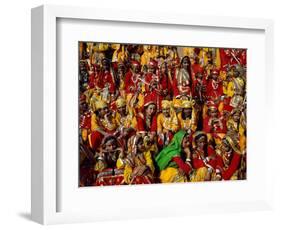 Republic Day Parade, People Dressed in Traditional Costume, Jaipur, Rajasthan, India-Steve Vidler-Framed Photographic Print