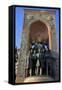 Republic Monument, Taksim Square, Istanbul, Turkey, Europe-Neil Farrin-Framed Stretched Canvas