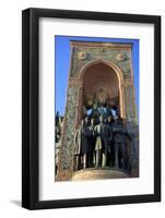 Republic Monument, Taksim Square, Istanbul, Turkey, Europe-Neil Farrin-Framed Photographic Print