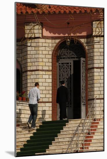 Republic of Albania, Korce, Resurrection Cathedral, Exterior-null-Mounted Giclee Print