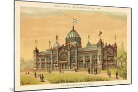 Republic of Argentina, Exposition Universelle 1889, Paris-null-Mounted Giclee Print