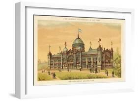 Republic of Argentina, Exposition Universelle 1889, Paris-null-Framed Giclee Print