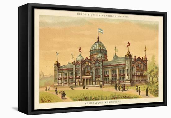 Republic of Argentina, Exposition Universelle 1889, Paris-null-Framed Stretched Canvas