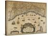 Republic of Genoa, Map, 1647-Jan Baptist Vrients-Stretched Canvas