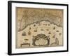 Republic of Genoa, Map, 1647-Jan Baptist Vrients-Framed Giclee Print