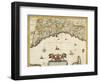 Republic of Genoa, Map, 1647-Jan Baptist Vrients-Framed Giclee Print