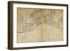 Republic of Genoa, Map, London, 1764-Andrew Dury-Framed Giclee Print