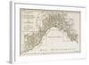 Republic of Genoa, Map, Paris, 1748-null-Framed Giclee Print