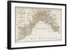 Republic of Genoa, Map, Paris, 1748-null-Framed Giclee Print