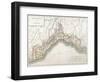 Republic of Genoa, Map-null-Framed Giclee Print