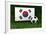 Republic of Korea Soccer-badboo-Framed Art Print