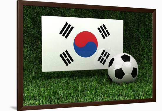 Republic of Korea Soccer-badboo-Framed Art Print