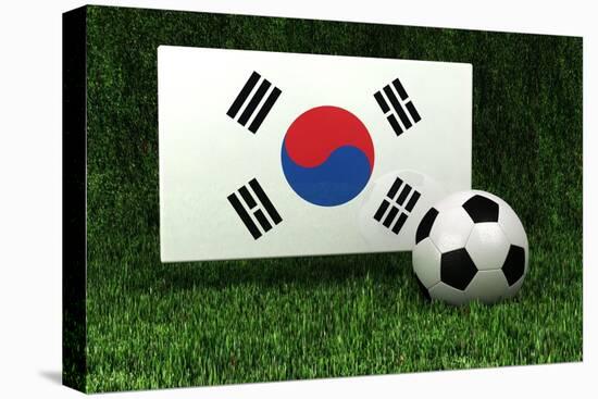 Republic of Korea Soccer-badboo-Stretched Canvas