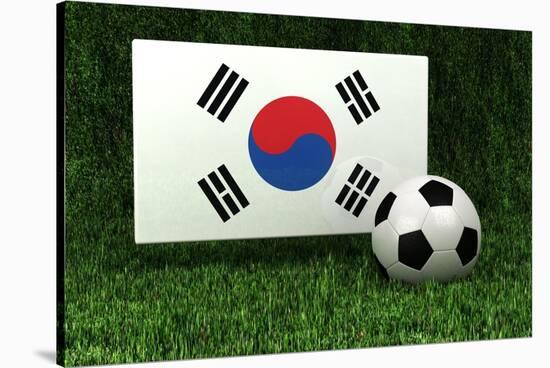 Republic of Korea Soccer-badboo-Stretched Canvas