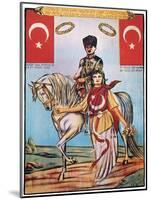 Republic Of Turkey: Poster-null-Mounted Giclee Print
