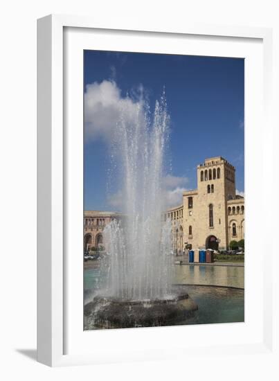 Republic Square, Yerevan, Armenia, Central Asia, Asia-Jane Sweeney-Framed Photographic Print