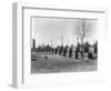 Republic Steel Company workers' houses and outhouses in Birmingham, Alabama, 1936-Walker Evans-Framed Photographic Print