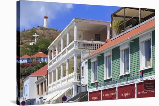 Republic Street in Gustavia-Richard Cummins-Stretched Canvas