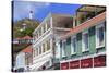 Republic Street in Gustavia-Richard Cummins-Stretched Canvas