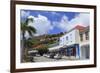 Republic Street in Gustavia-Richard Cummins-Framed Photographic Print