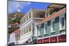 Republic Street in Gustavia-Richard Cummins-Mounted Photographic Print