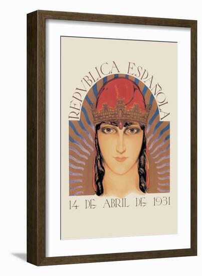 Republica Espanola-null-Framed Art Print