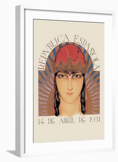 Republica Espanola-null-Framed Art Print