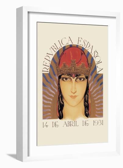 Republica Espanola-null-Framed Art Print