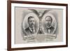 Republican Candidates. for President, Theo. Roosevelt. for Vice President, Chas. W. Fairbanks-Kurz-Framed Art Print