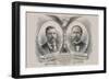 Republican Candidates. for President, Theo. Roosevelt. for Vice President, Chas. W. Fairbanks-Kurz-Framed Art Print