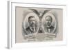 Republican Candidates. for President, Theo. Roosevelt. for Vice President, Chas. W. Fairbanks-Kurz-Framed Art Print